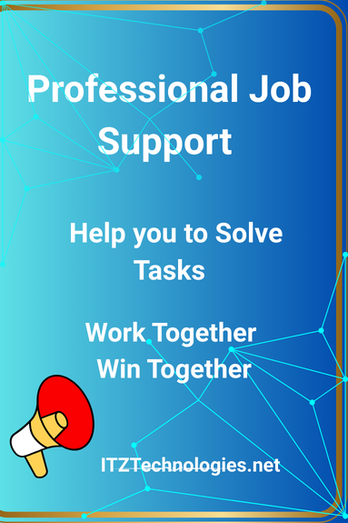 ITZTechnologies Professional job support