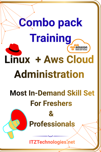 ITZTechnologies combo pack linux + aws cloud